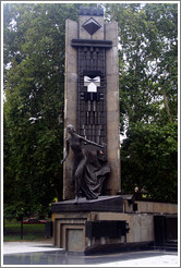 Plaza Evita, a monument to Eva Duarte de Per?Avenida del Libertador, Recoleta district.