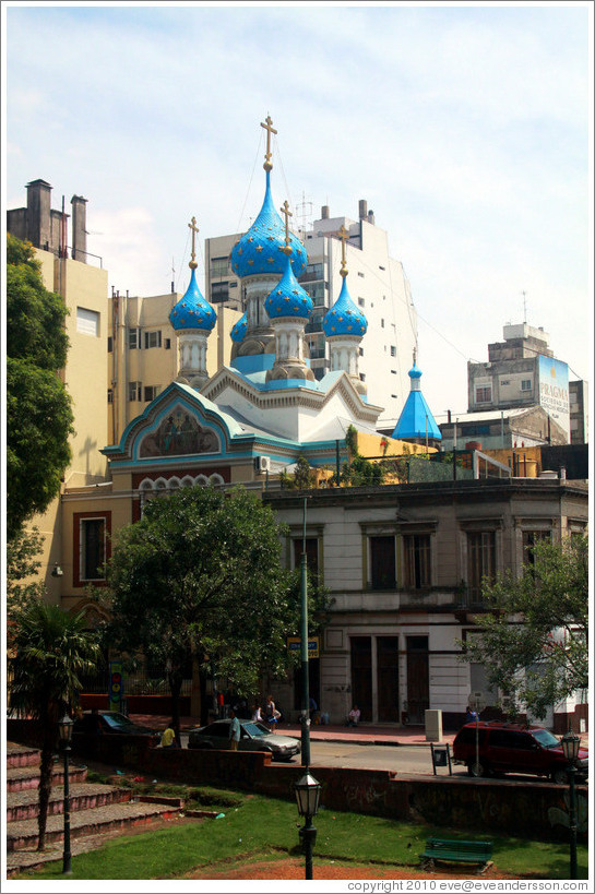 Catedral de la Sant?ma Trinidad, a Russian Orthodox Church, San Telmo district.