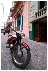 Motorcycle, Calle Carlos Calvo, San Telmo.