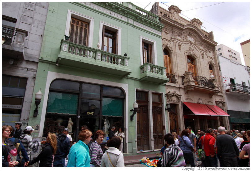 Sunday market, Calle Defensa, San Telmo.