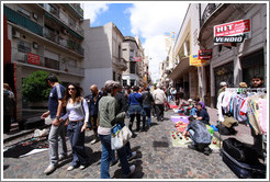 Sunday market, Calle Defensa, San Telmo.