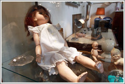 Doll. Galer?de la Inmaculada Concepci?an antique gallery. San Telmo.