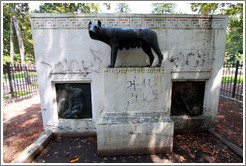 Romulus and Remus, Parque Lezama, San Telmo District.