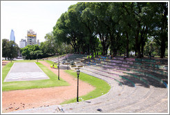 Stadium seating, Parque Lezama, San Telmo district.