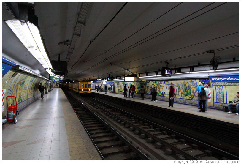 Independencia station, Subte (Buenos Aires subway).