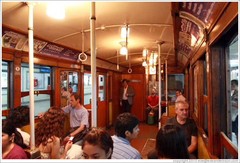 Train, Subte (Buenos Aires subway) line A.