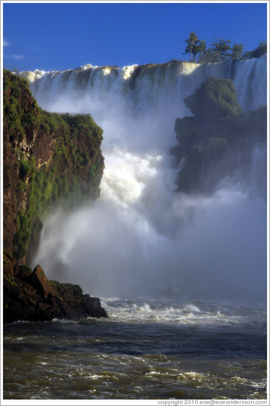 Iguazu Falls, view from Circuito Inferior.