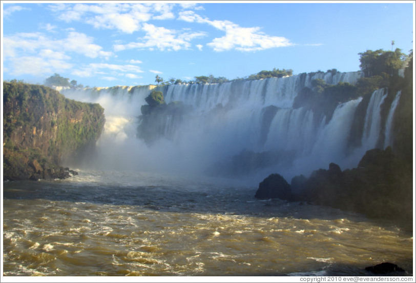 Iguazu Falls, view from Circuito Inferior.