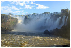 Iguazu Falls, view from Circuito Inferior.