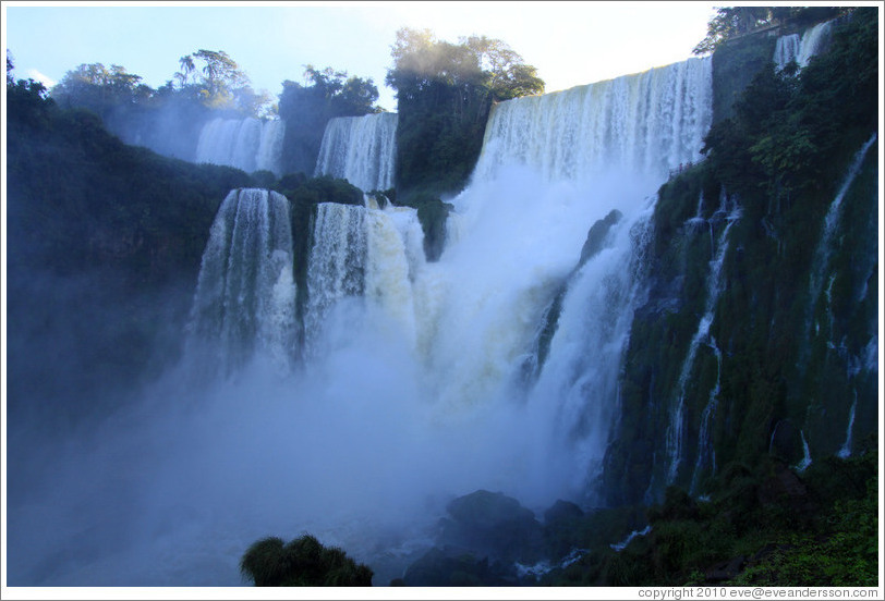 Iguazu Falls, view from Circuito Inferior.