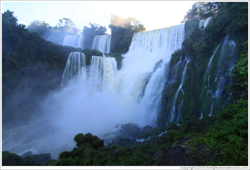 Iguazu Falls, view from Circuito Inferior.