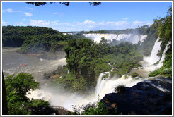 Iguazu Falls, view from Circuito Superior.