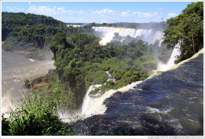 Iguazu Falls, view from Circuito Superior.