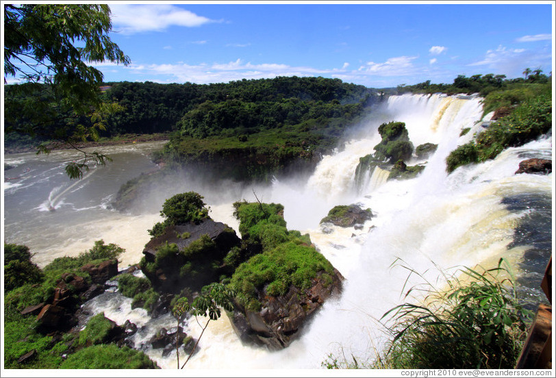 Iguazu Falls, view from Circuito Superior.