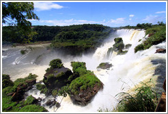 Iguazu Falls, view from Circuito Superior.