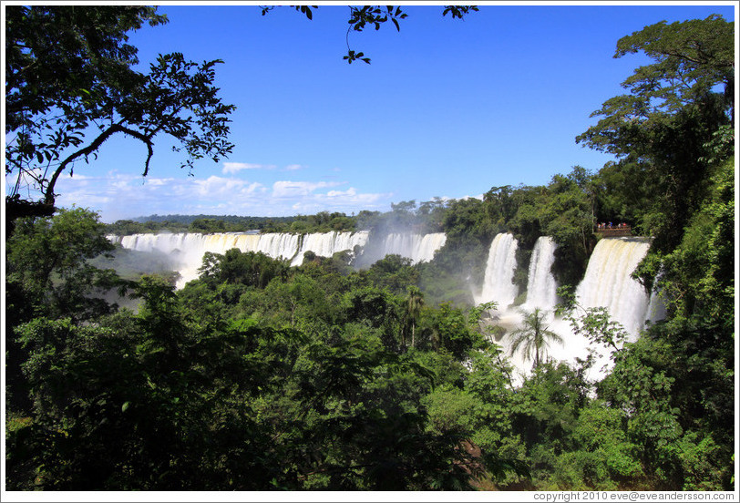 Iguazu Falls, view from Circuito Superior.
