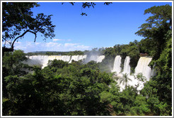 Iguazu Falls, view from Circuito Superior.