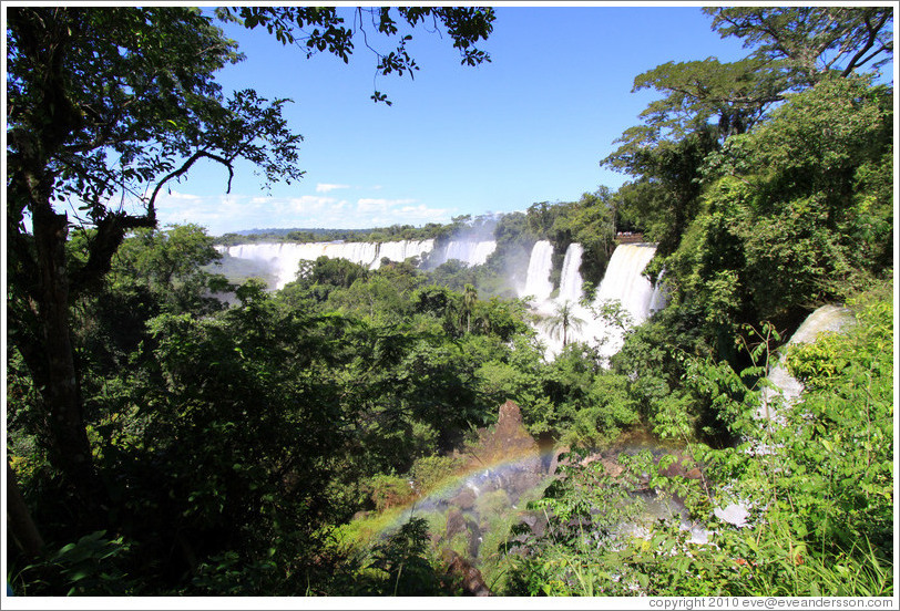 Iguazu Falls, view from Circuito Superior.