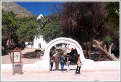 Gate, Iglesia de Santa Rosa de Lima.