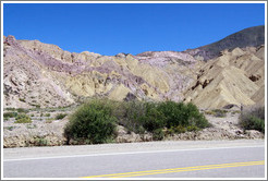 Mountains seen from Ruta Nacional 52.