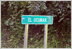 El Ucumar sign, Ruta Nacional 9.