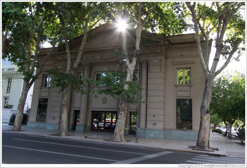 Teatro Independencia, city of Mendoza.