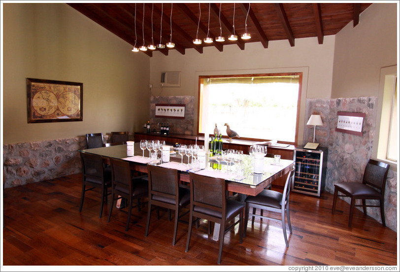 Tasting room, Kaiken Winery, Luj?de Cujo.