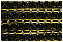 Sparkling wine bottles, Lagarde, Luj?de Cujo.
