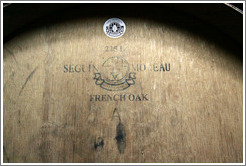 Seguin Moreau French Oak barrel, Roberto Bonfanti, Luj?de Cujo.