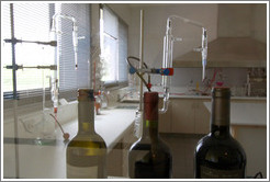 Laboratory, Andeluna Cellars, Valle de Uco.