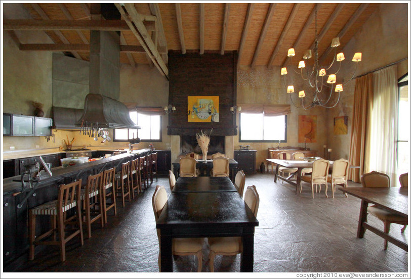 Tasting room, Andeluna Cellars, Valle de Uco.