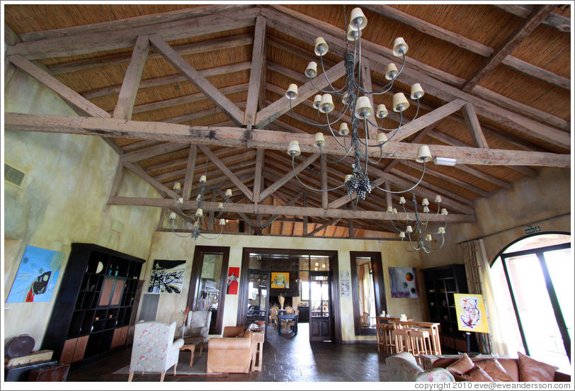 Tasting room, Andeluna Cellars, Valle de Uco.