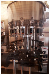 Bottling machine, Domaine Jean Bousquet, Valle de Uco.