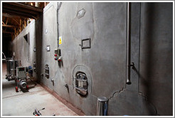 Concrete tanks, Domaine Jean Bousquet, Valle de Uco.