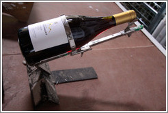 Hand labeler, used when a label has a problem and needs to be redone. Domaine Jean Bousquet, Valle de Uco.