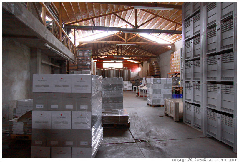 Warehouse, Domaine Jean Bousquet, Valle de Uco.