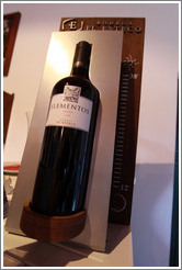 Bottle of 2008 Elementos Malbec. Bodega El Esteco.