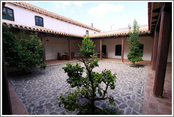 Courtyard. Bodega El Esteco.