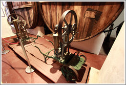 Decanting pump. Museum of Bodega La Banda.