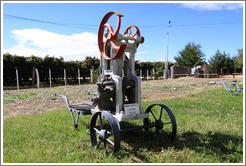 Pump from 1916. Bodegas Etchart.