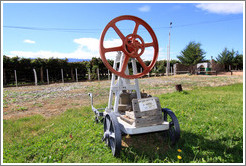 Pump from 1917. Bodegas Etchart.