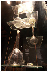Chemistry equipment. Museo de la Vid y el Vino (Museum of Vine and Wine).