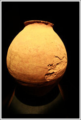Terra cotta container. Museo de la Vid y el Vino (Museum of Vine and Wine).
