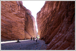 El Anfiteatro (The Ampitheatre), a natural rock formation. Quebrada de las Conchas.