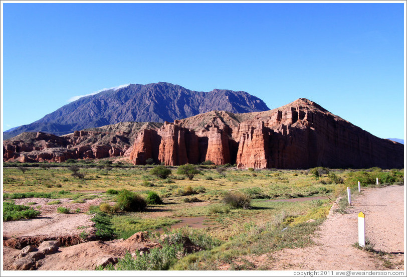 Los Castillos (The Castles). Quebrada de las Conchas.