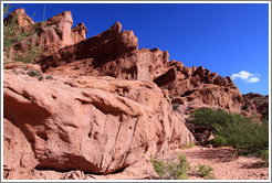 Los Colorados. Quebrada de las Conchas.