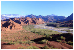 View from Mirador Tres Cruces (Three Crosses Viewpoint). Quebrada de las Conchas.