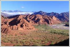 View from Mirador Tres Cruces (Three Crosses Viewpoint). Quebrada de las Conchas.