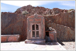 Shrines at Abra Blanca, the high point on Ruta Nacional 51.