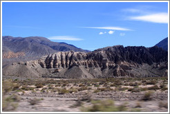 Mountains seen from Ruta Nacional 51.